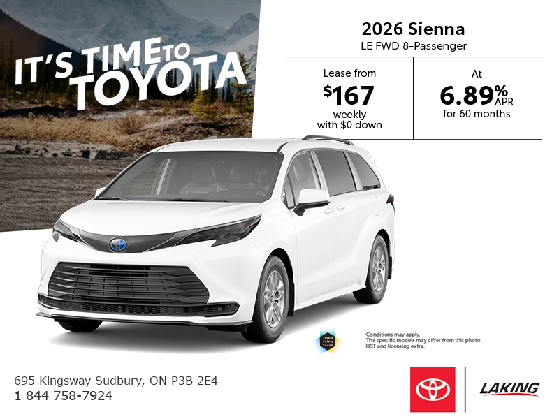 2026 Toyota Sienna Hybrid