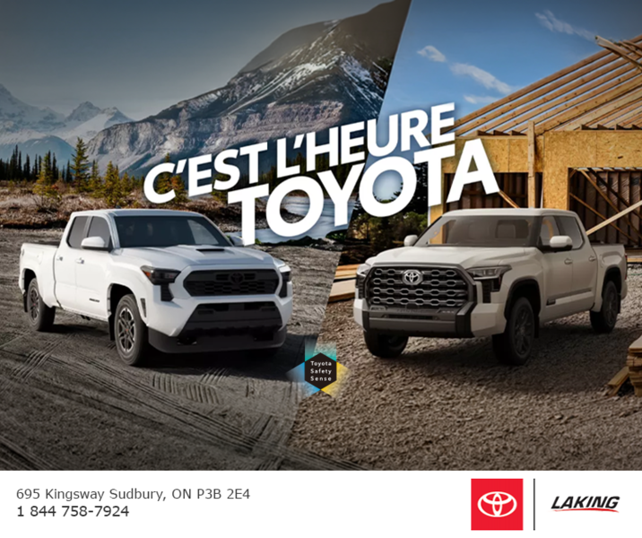 C'est l'heure Toyota