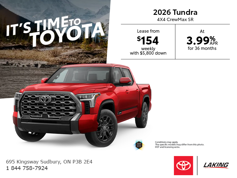 2026 Toyota Tundra