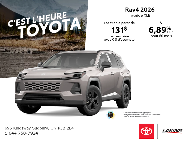 Toyota RAV4 Hybrid 2026