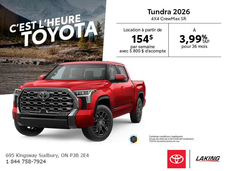 Toyota Tundra 2026