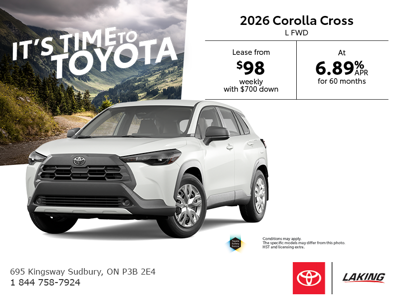 2026 Toyota Corolla Cross
