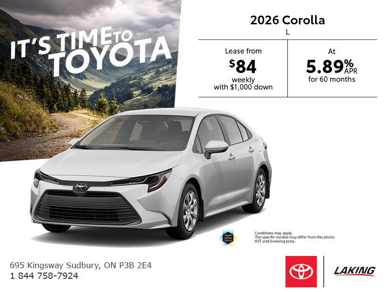 2026 Toyota Corolla