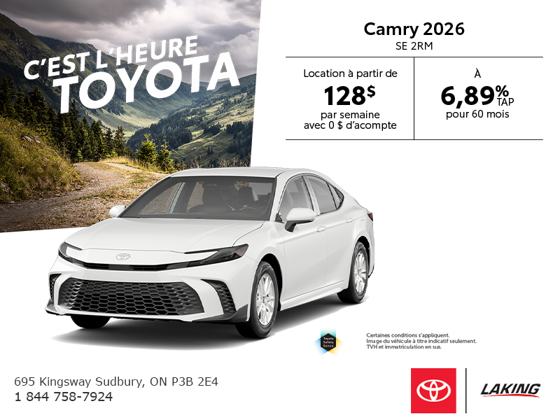 Toyota Camry Hybrid 2026