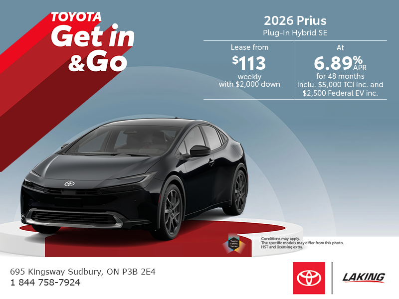 2026 Toyota Prius Plug-In Hybrid