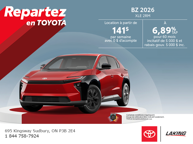Toyota bZ Woodland 2026