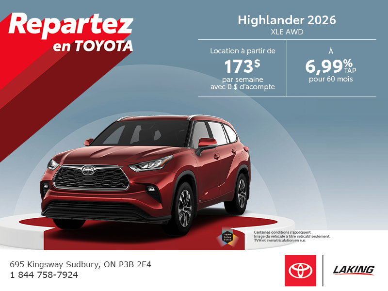Toyota Highlander 2026