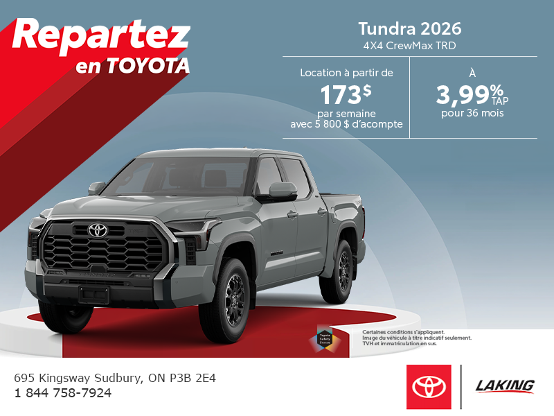 Toyota Tundra 2026