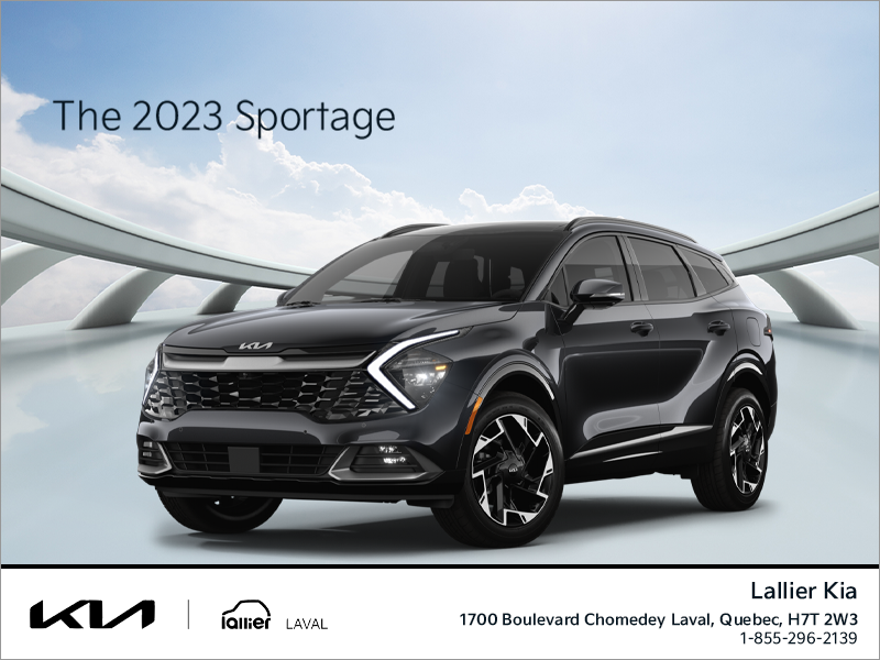 Get the 2023 Kia Sportage!