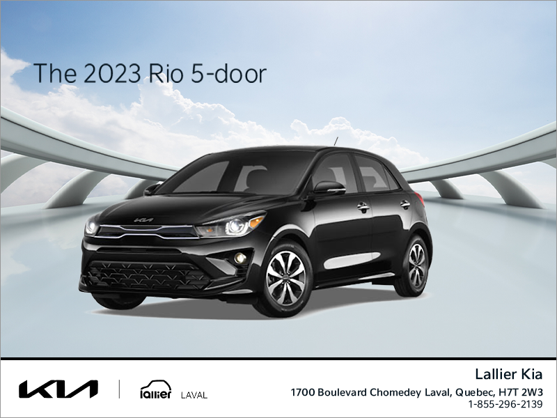 Get the 2023 Kia Rio!