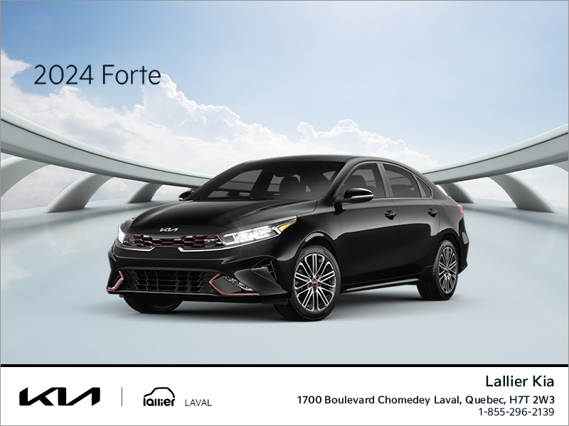 Get the 2024 Kia Forte!