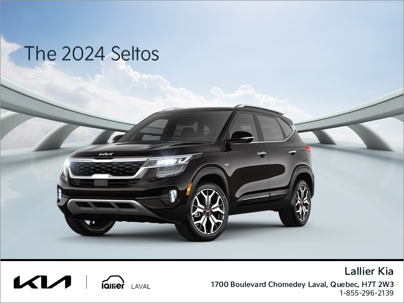 Get the 2024 Kia Seltos!