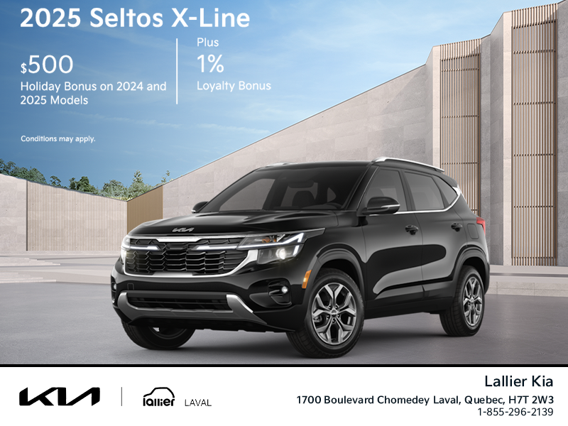 Get the 2025 Kia Seltos!