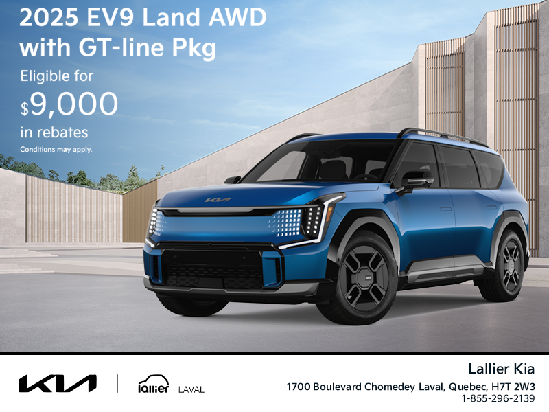 Get the 2025 Kia EV9!