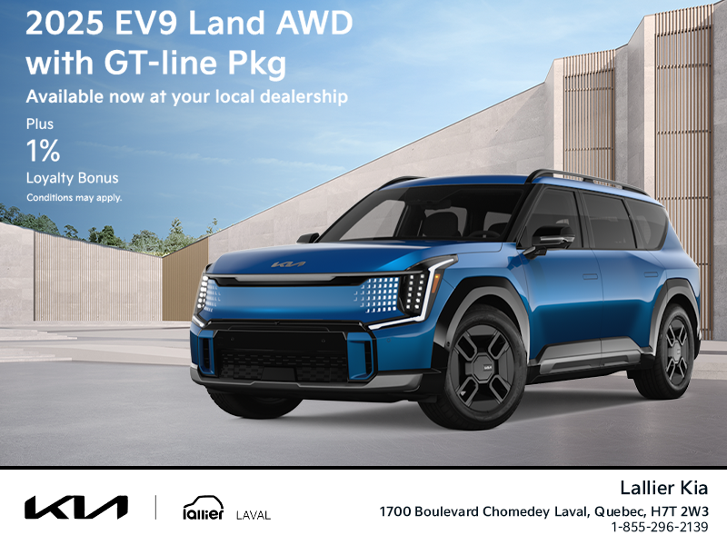 Get the 2025 Kia EV9!