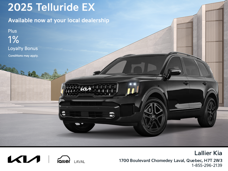 Get the 2025 Kia Telluride!