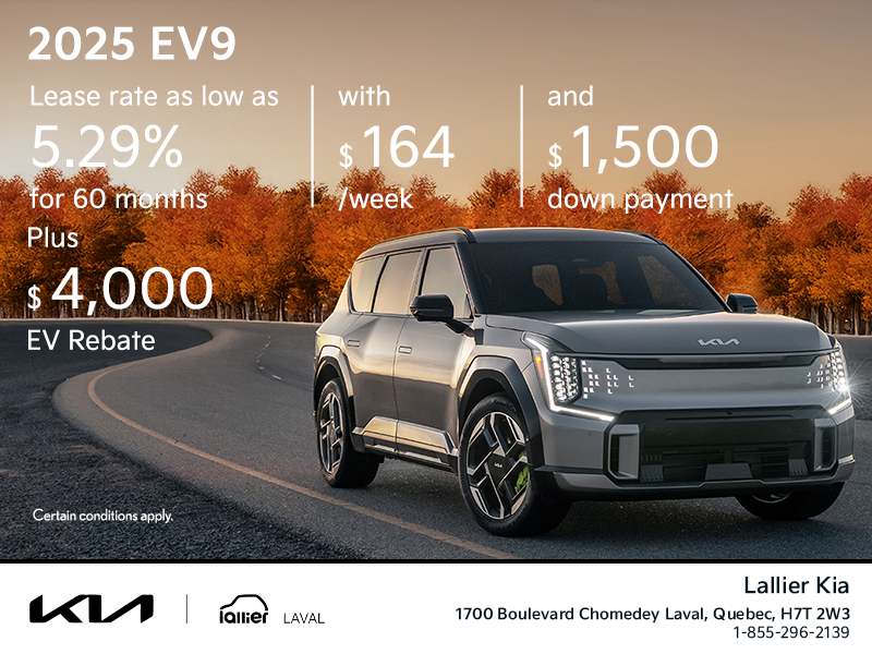 Get the 2026 Kia EV9!