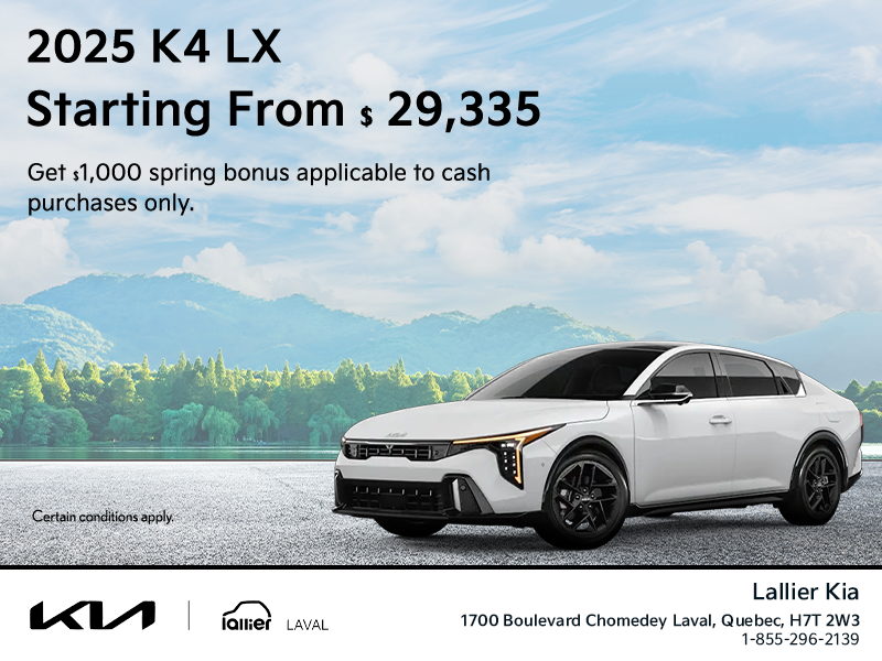 2025 Kia K4 LX