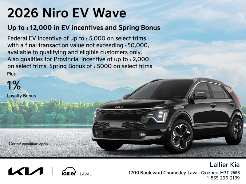 Kia 2026 Niro EV Wave 