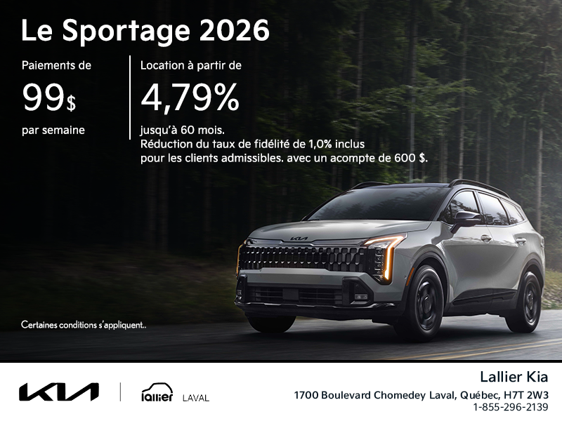Kia Sportage 2026