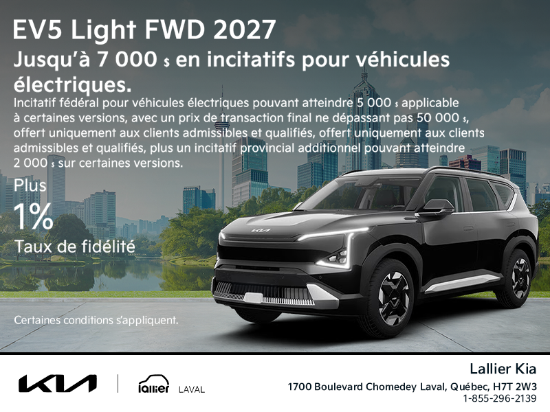 Kia EV5 Light FWD 2027
