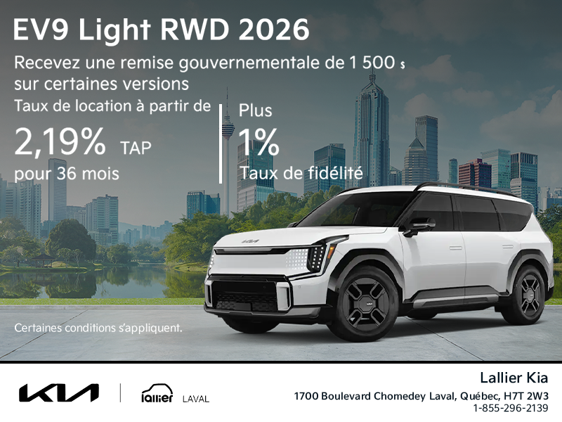 La Kia EV9 2026!