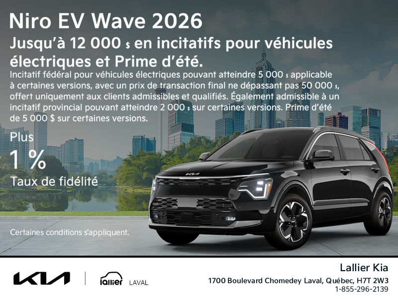 Kia Niro EV Wave 2026
