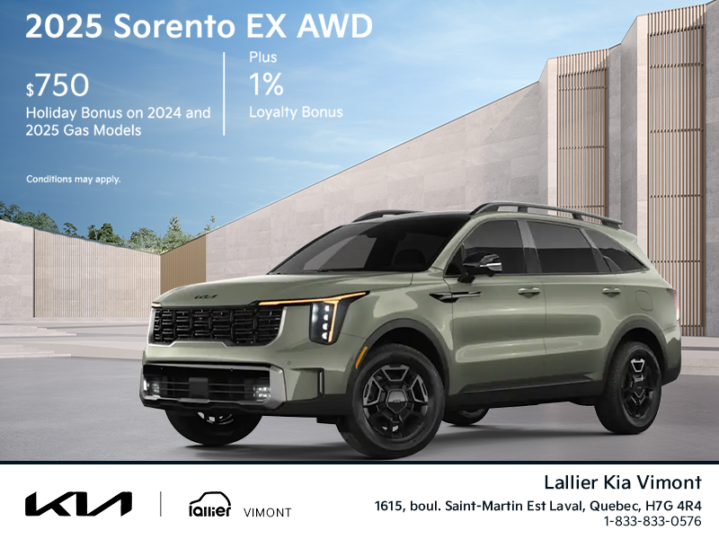 Get the 2025 Kia Sorento!