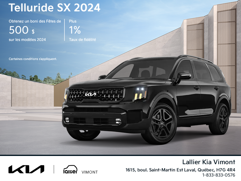 Le Kia Telluride 2024!