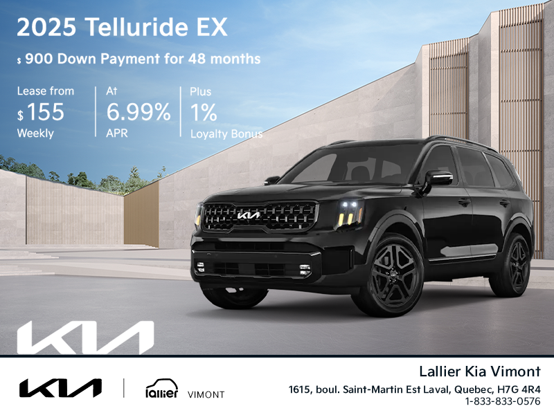 Get the 2025 Kia Telluride!