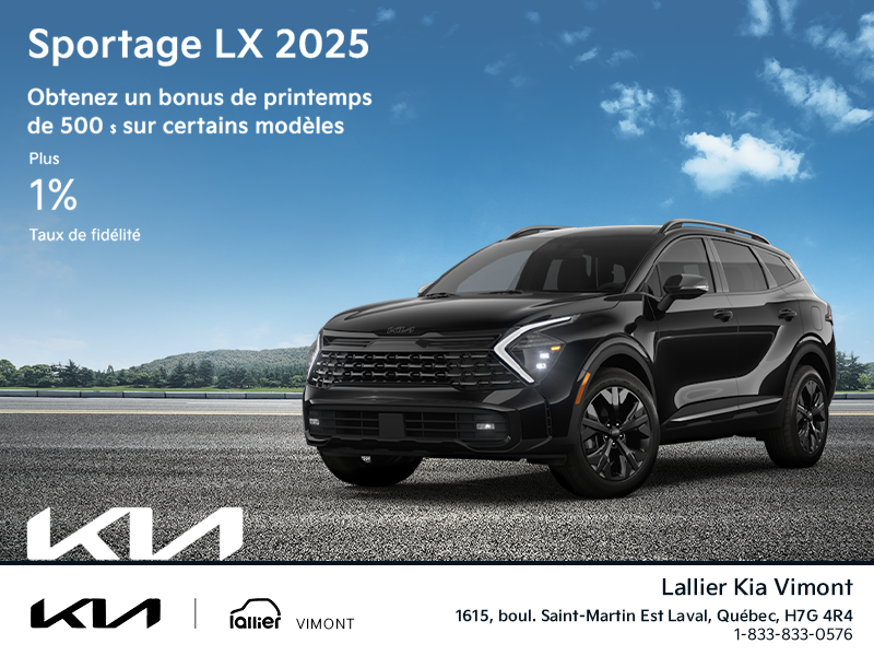 Le Kia Sportage 2025!