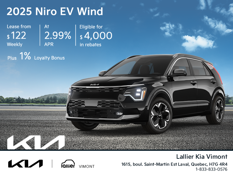Get the 2025 Kia Niro!
