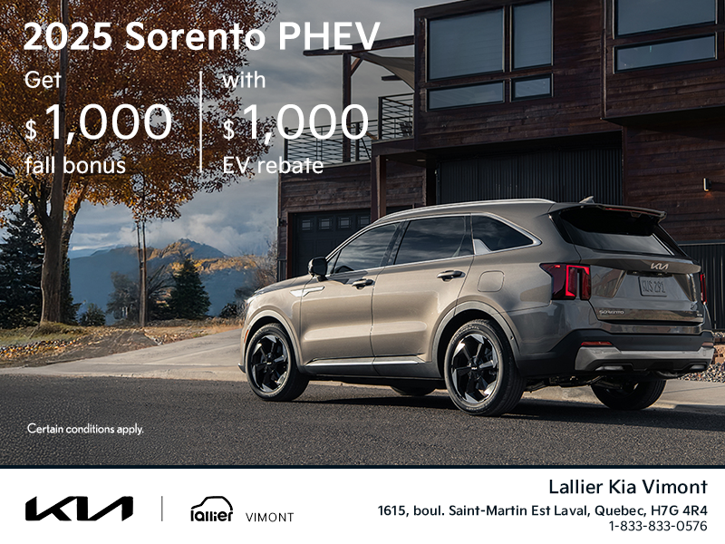 Get the 2025 Kia Sorento!