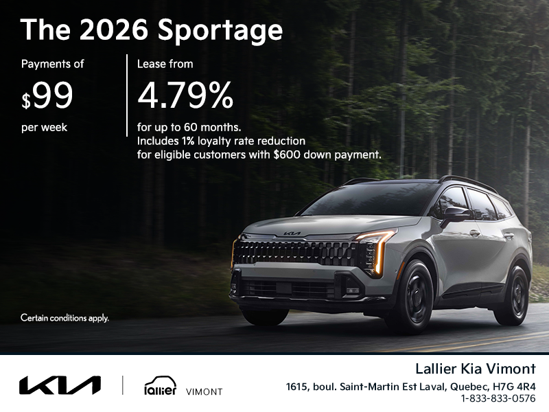 2026 Kia Sportage