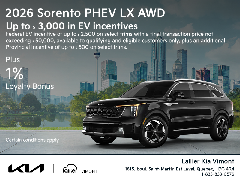Kia 2026 Sorento PHEV