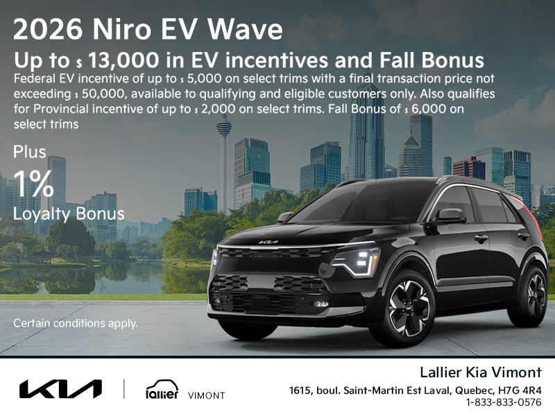 2026 Kia Niro EV