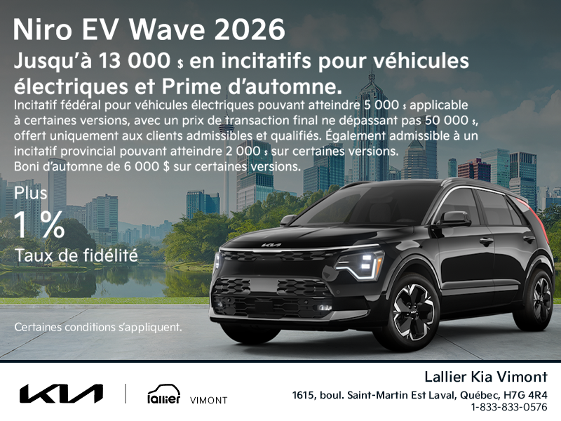 Kia Niro EV 2026