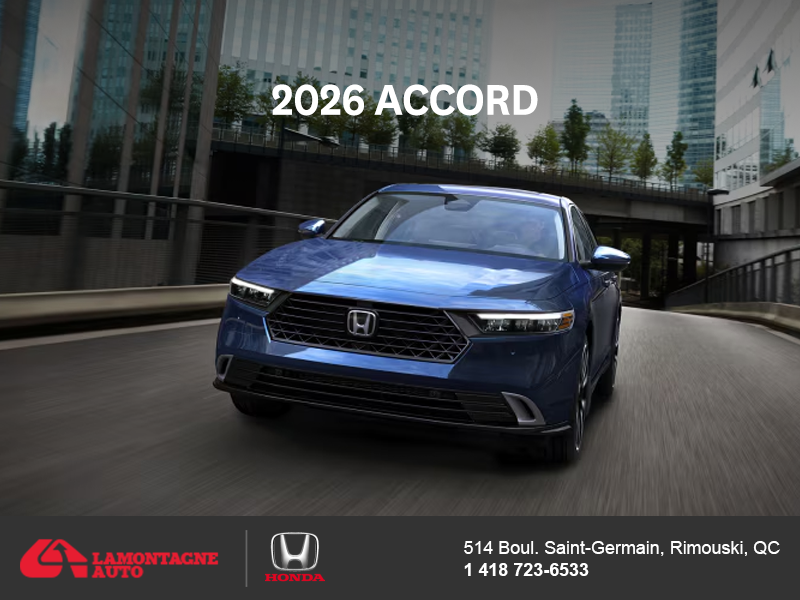 2026 Honda Accord