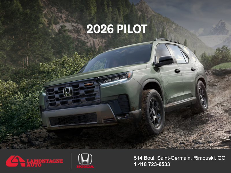 2026 Honda Pilot