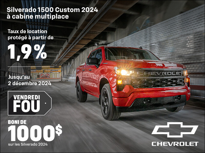 Procurez-vous le Chevrolet Silverado 1500 2024