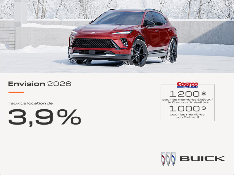 Procurez-vous la Buick Envision 2026
