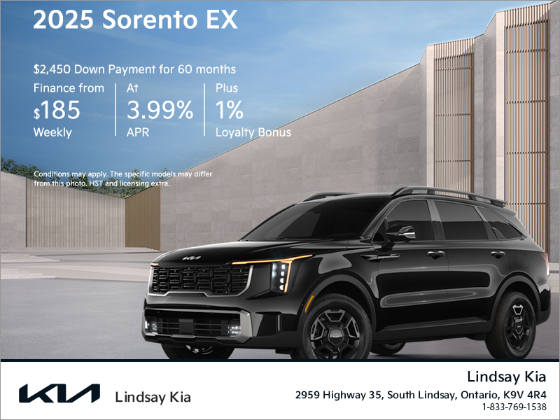 Get the 2025 Kia Sorento!