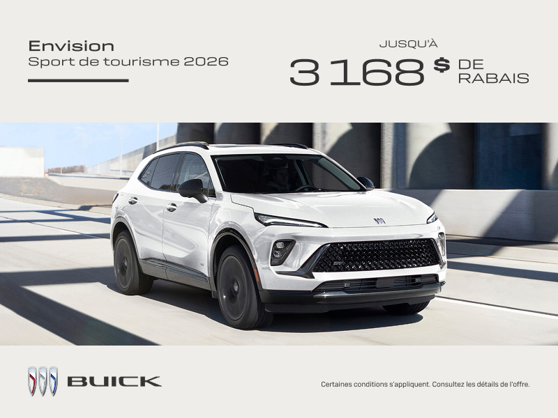 Procurez-vous le Buick Envision 2026