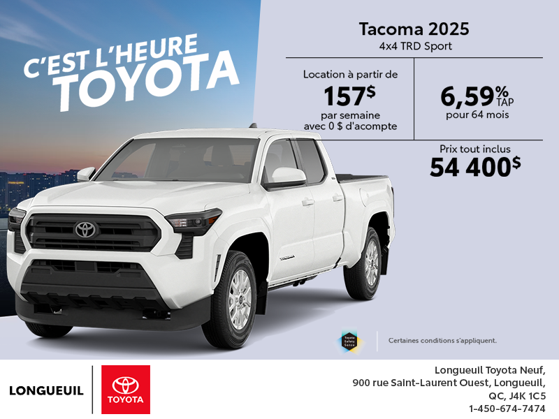Toyota Tacoma 2025