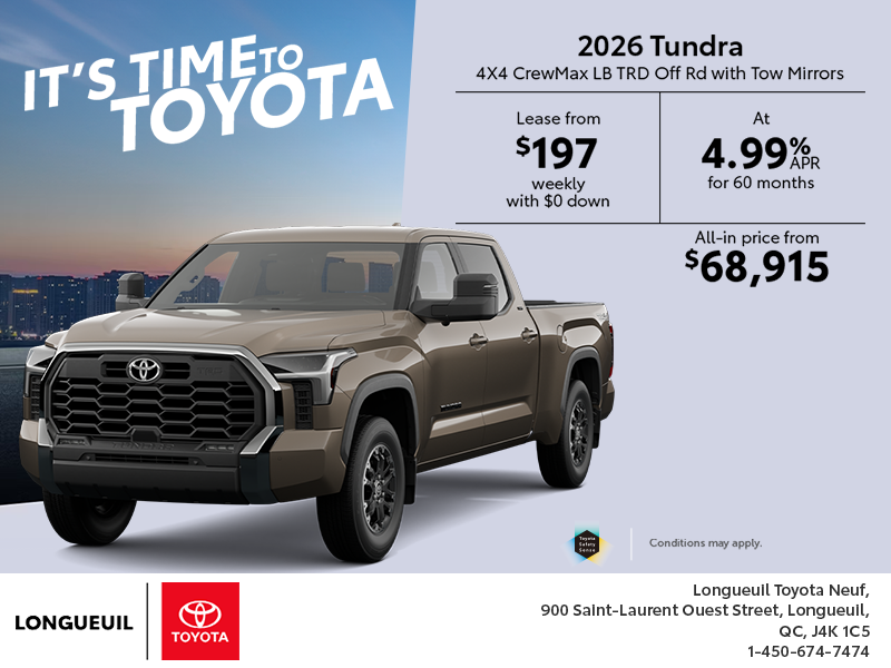 2026 Toyota Tundra