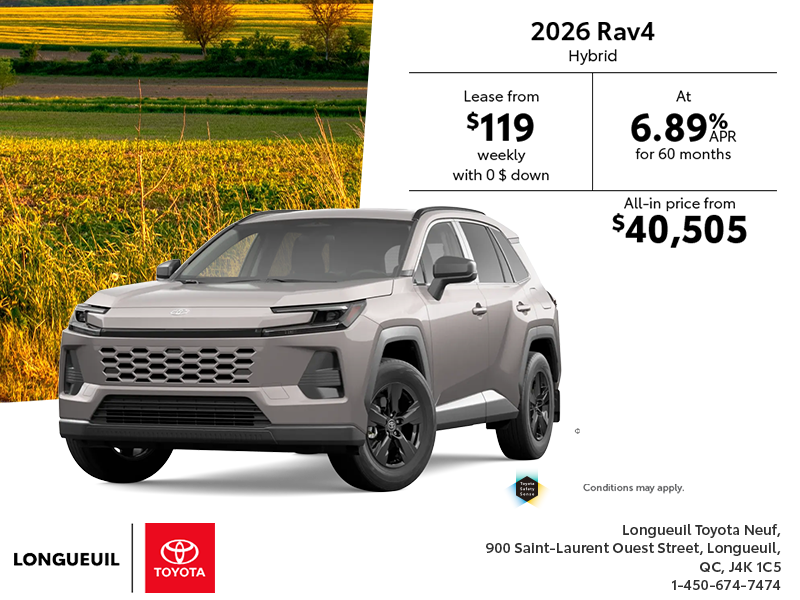 2026 Toyota RAV4 Hybrid