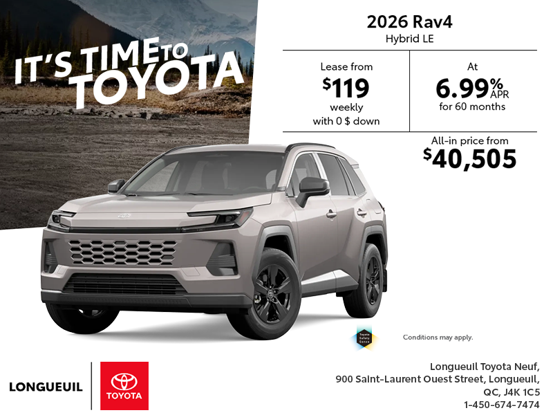 2026 Toyota RAV4 Hybrid