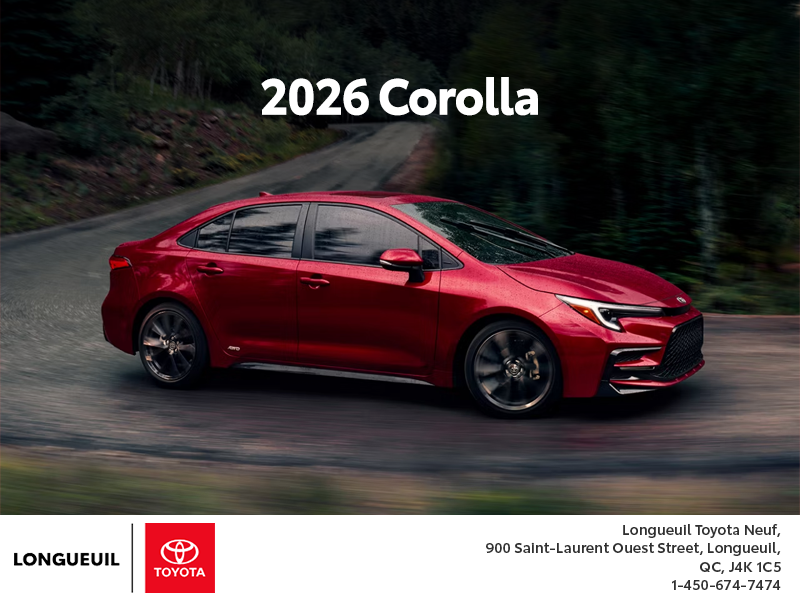 2026 Toyota Corolla