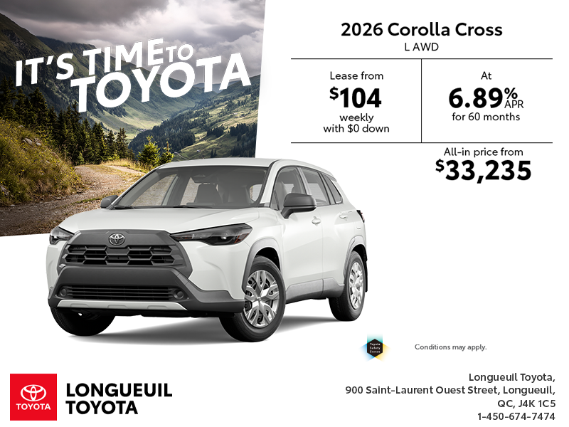 2026 Toyota Corolla Cross