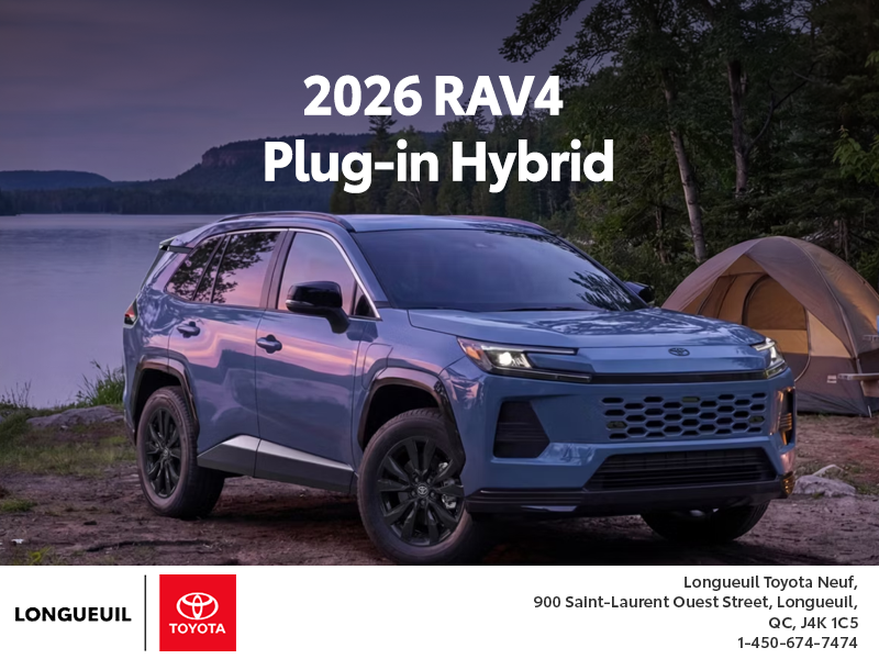 2026 Toyota RAV4 Plug-In Hybrid